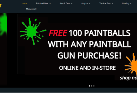 Paintball And Airsoft Ecommerce Store