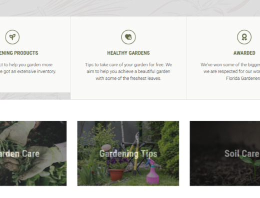 Gardening Content Site