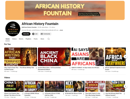 History YouTube Channel