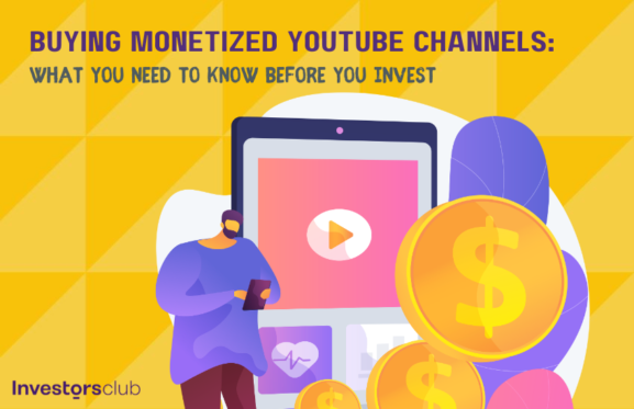 Buying Monetized YouTube Channels