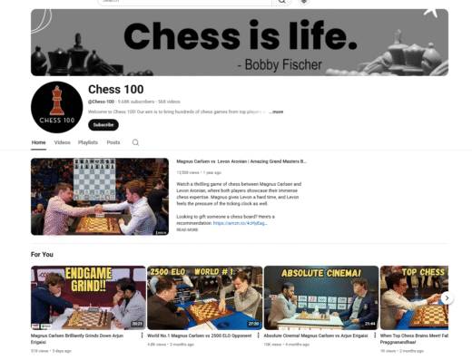 Chess YouTube Channel