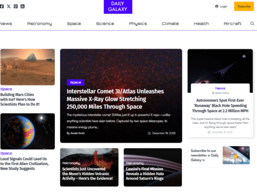Science & Technology Content Site