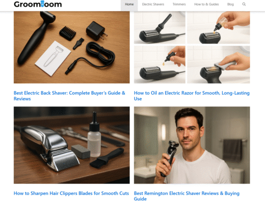 Grooming Affiliate Content Site