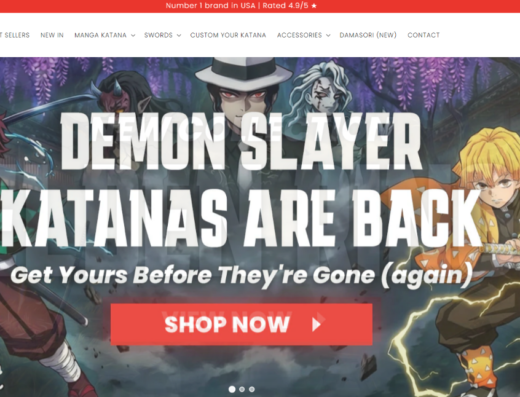 Anime Collectibles Ecommerce Brand