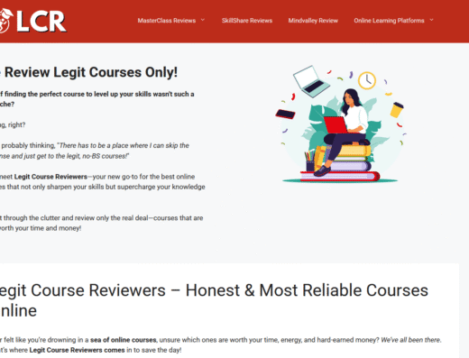 Course Review Site