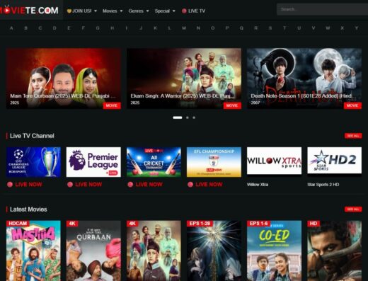 Movie Streaming Website