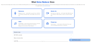 AI-powered Audio Enhancement Tool