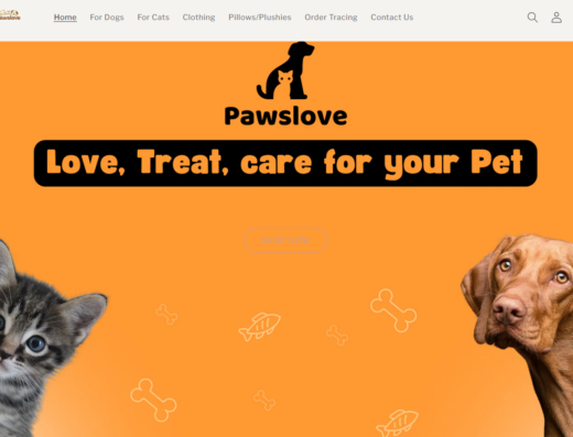 Shopify Pet Products Store
