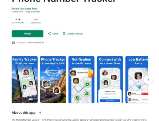 Phone Number Tracker App