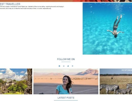 Travel Content Site