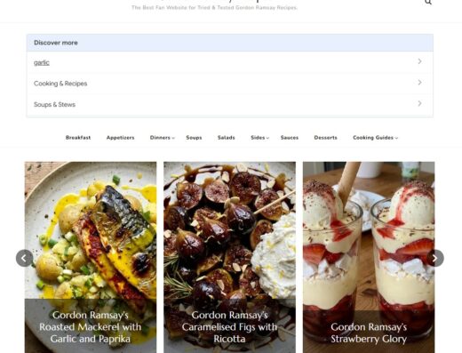 Recipe Site