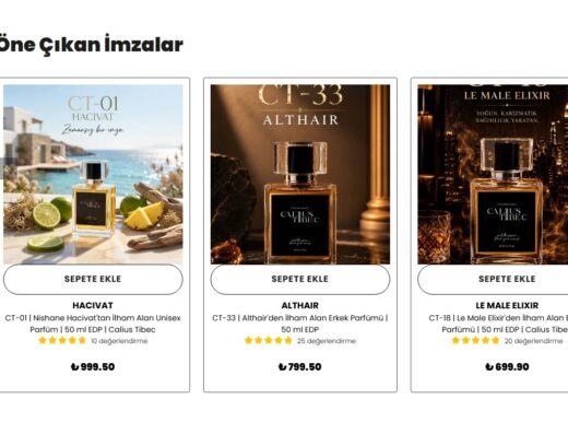 Fragrance E-Commerce Brand