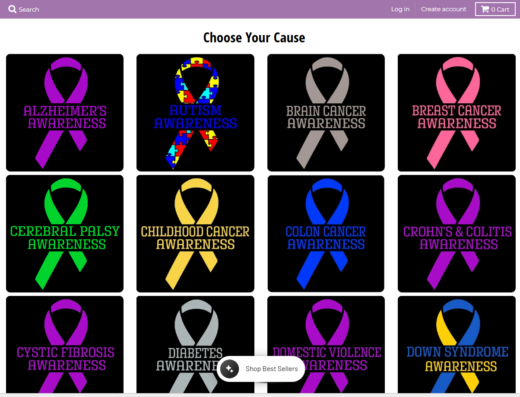 Awareness Ecommerce Shop