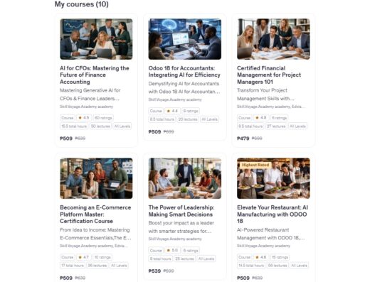 Finance & ERP Online Education Business