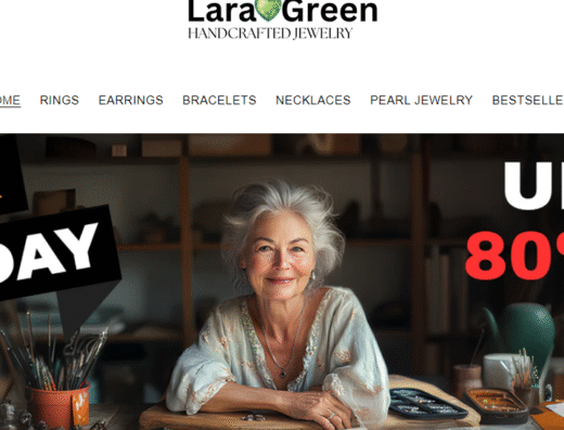 Handmade Jewelry E-Commerce Brand