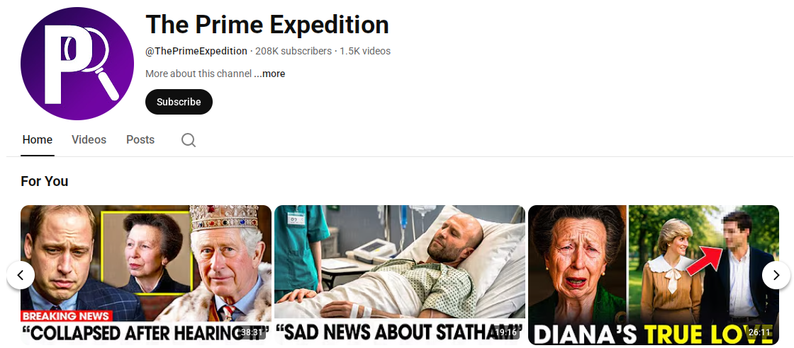 Trending News YouTube Channel