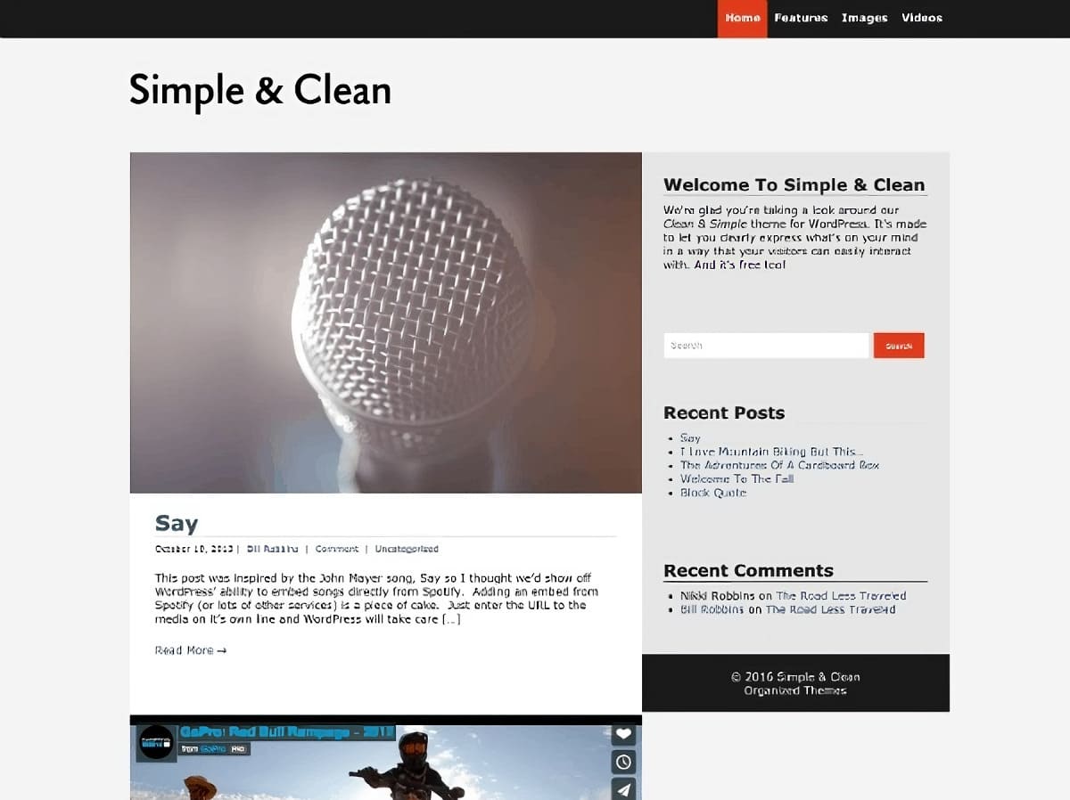 Simple and Clean