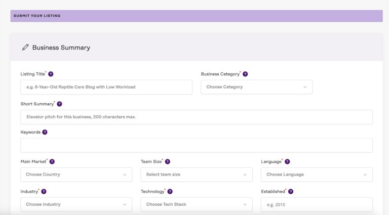 How to Add a Listing