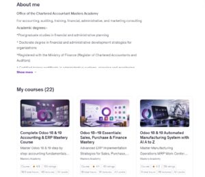 Digital Products Catalog With Odoo ERP And Accounting Video Courses On Udemy