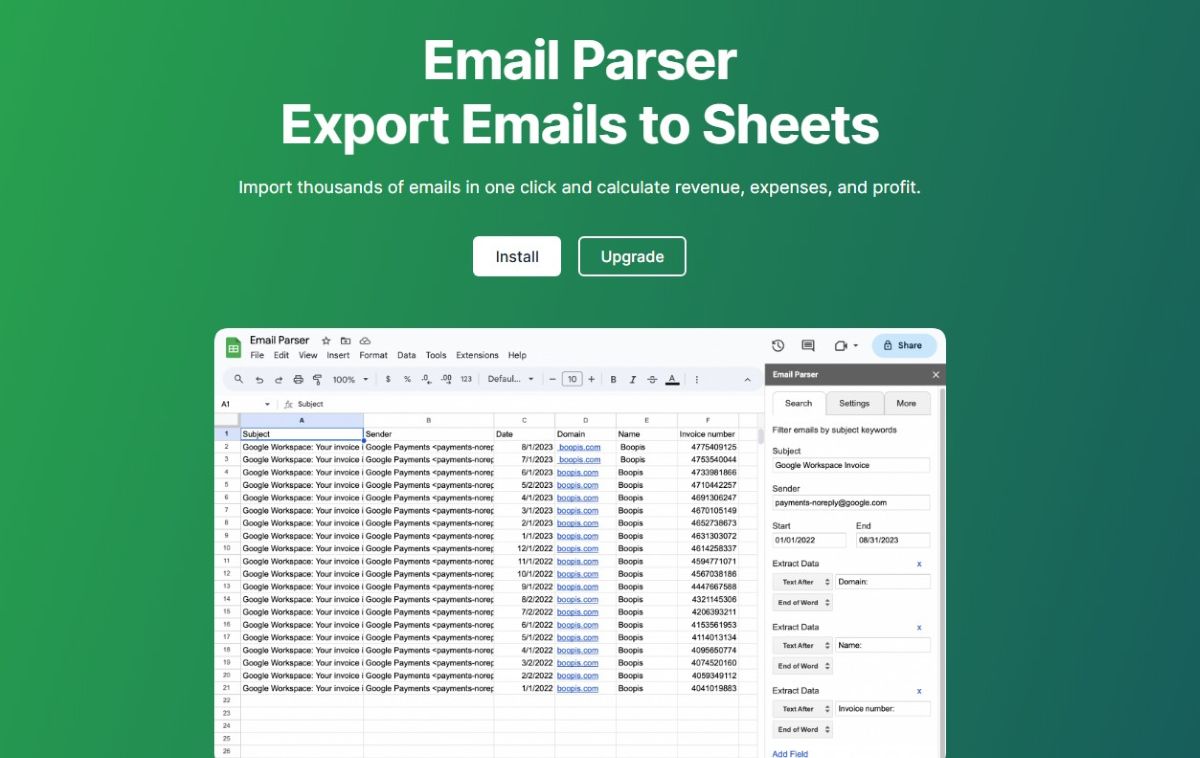 Gmail Addon With Subscription Revenue