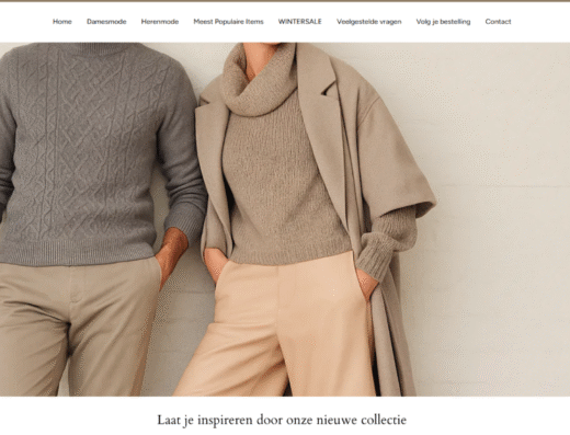 Dutch Fashion Shopify Store