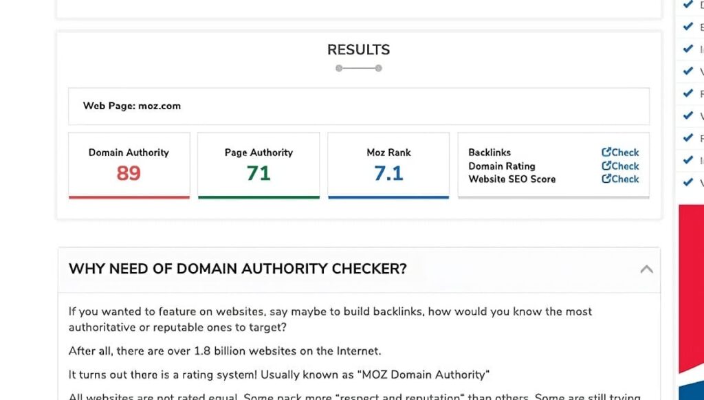 authority score