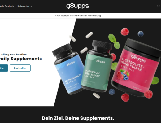 Shopify Supplement Ecommerce Store