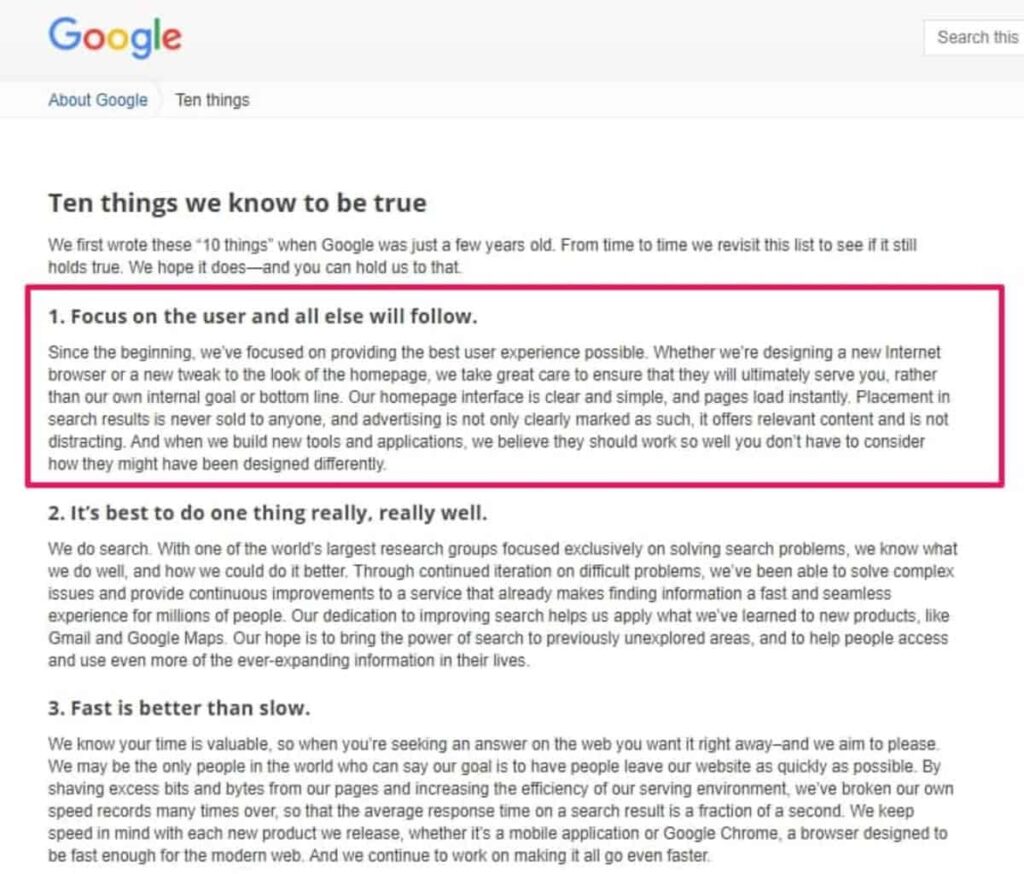 google-philosophy