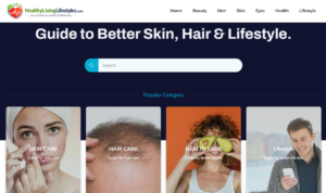 Content Blog In The Health, Beauty, And Lifestyle Niche With Amazon Affiliate Revenue