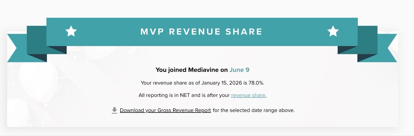 mvp revenue share
