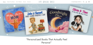 Print-on-Demand Ecommerce Store In The Personalized Children's Books Niche