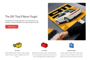 Shopify Store Selling Personalized Photo Mosaic Kits Made From LEGO-Compatible Bricks