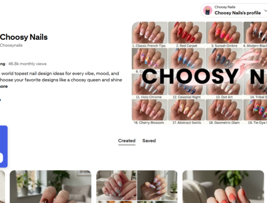 Nail Art Content Website