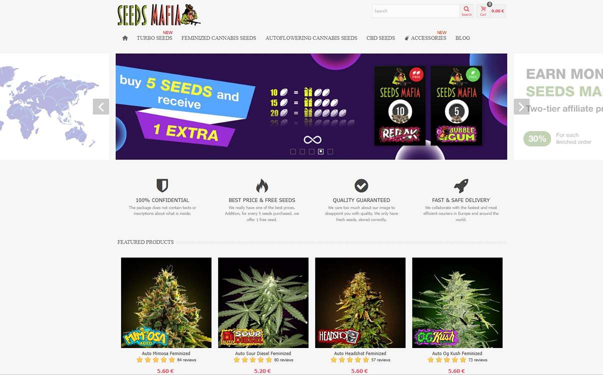 Hemp Seed Ecommerce Business